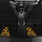 Personalized Adinkra Afro-Akan Culture Car Mats Afrikan Colors