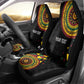 Personalized Adinkra Afro-Akan Culture Car Seat Cover Afrikan Colors