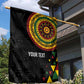 Personalized Adinkra Afro-Akan Culture Garden Flag Afrikan Colors