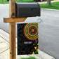 Personalized Adinkra Afro-Akan Culture Garden Flag Afrikan Colors
