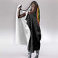 Personalized Adinkra Afro-Akan Culture Hooded Blanket Afrikan Colors