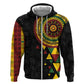 Personalized Adinkra Afro-Akan Culture Hoodie Afrikan Colors