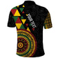 Personalized Adinkra Afro-Akan Culture Polo Shirt Afrikan Colors