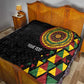 Personalized Adinkra Afro-Akan Culture Quilt Afrikan Colors