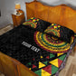 Personalized Adinkra Afro-Akan Culture Quilt Bed Set Afrikan Colors
