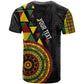Personalized Adinkra Afro-Akan Culture T shirt Afrikan Colors
