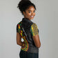 Personalized Adinkra Afro-Akan Culture Women Polo Shirt Afrikan Colors
