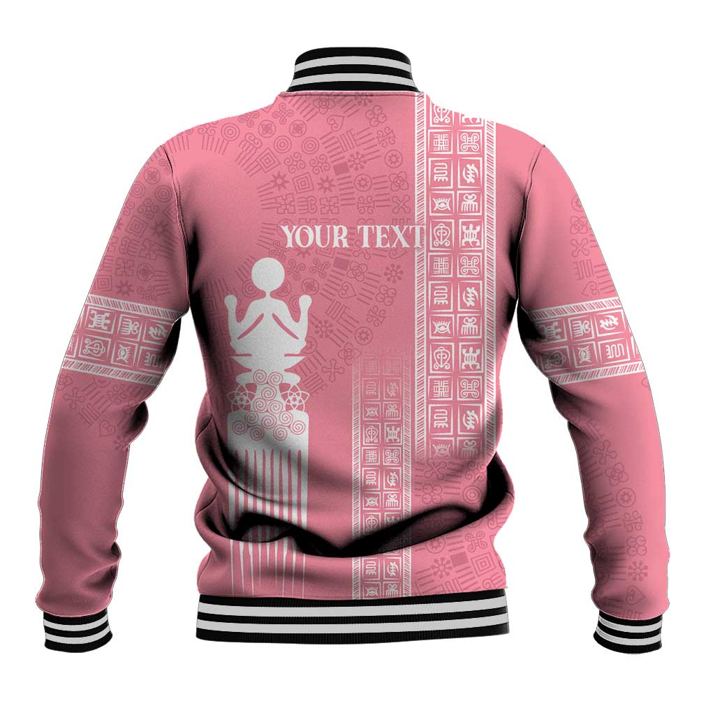 Personalized Adinkra Afro-Akan Culture Baseball Jacket Duafe - Women's Day