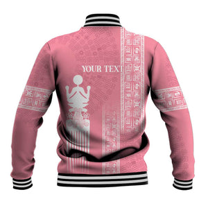 Personalized Adinkra Afro-Akan Culture Baseball Jacket Duafe - Women's Day