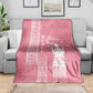 Personalized Adinkra Afro-Akan Culture Blanket Duafe - Women's Day