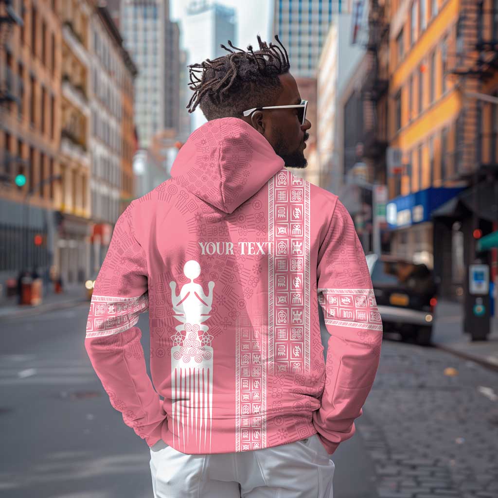 Personalized Adinkra Afro-Akan Culture Hoodie Duafe - Women's Day