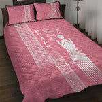 Personalized Adinkra Afro-Akan Culture Quilt Bed Set Duafe - Women's Day