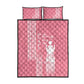 Personalized Adinkra Afro-Akan Culture Quilt Bed Set Duafe - Women's Day