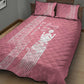 Personalized Adinkra Afro-Akan Culture Quilt Bed Set Duafe - Women's Day
