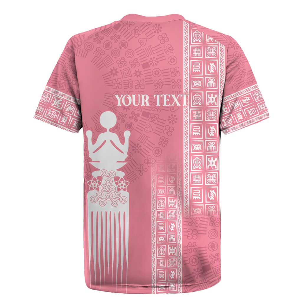 Personalized Adinkra Afro-Akan Culture Rugby Jersey Duafe - Women's Day