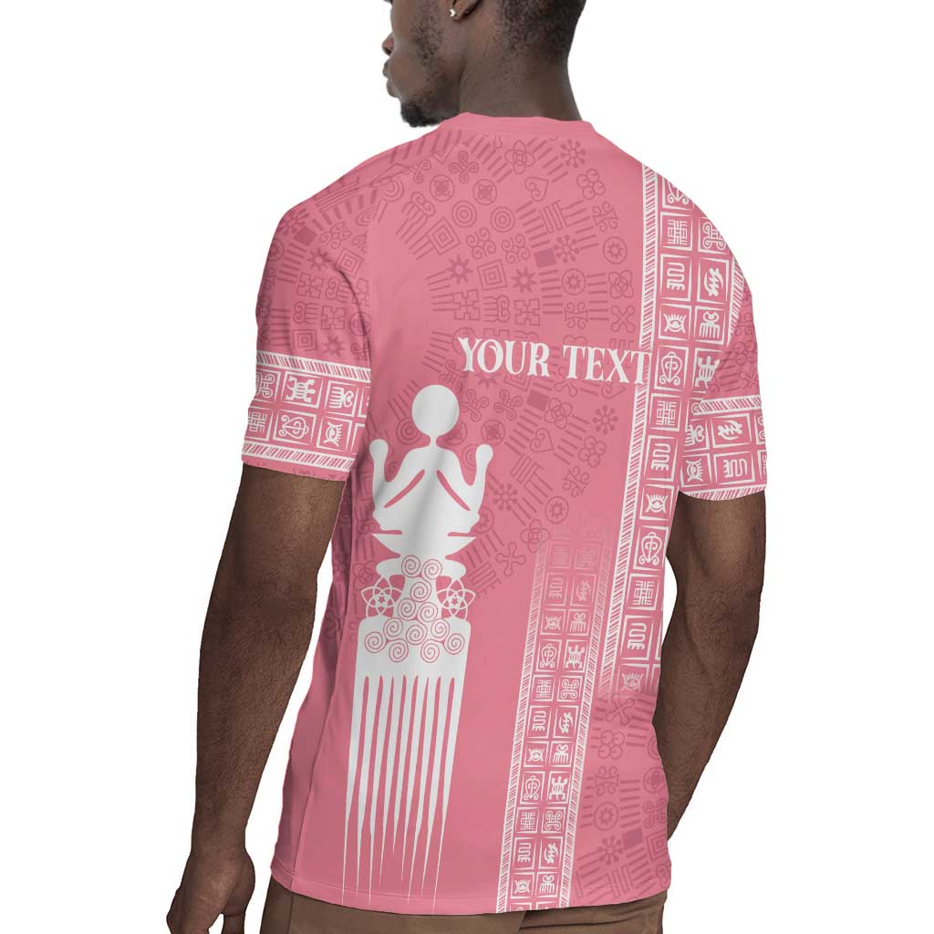 Personalized Adinkra Afro-Akan Culture Rugby Jersey Duafe - Women's Day