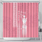 Personalized Adinkra Afro-Akan Culture Shower Curtain Duafe - Women's Day