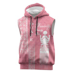 Personalized Adinkra Afro-Akan Culture Sleeveless Hoodie Duafe - Women's Day - African Pride