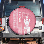 Personalized Adinkra Afro-Akan Culture Spare Tire Cover Duafe - Women's Day