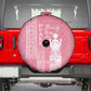 Personalized Adinkra Afro-Akan Culture Spare Tire Cover Duafe - Women's Day