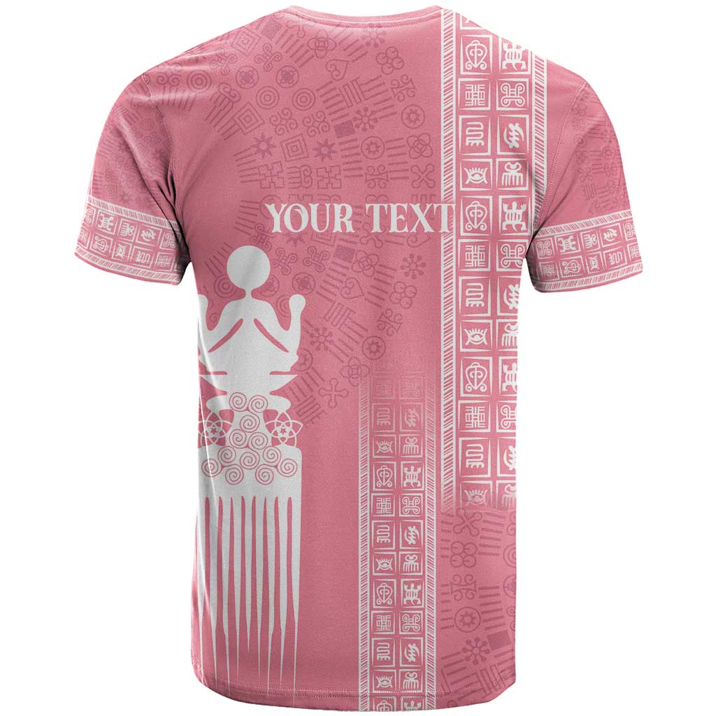 Personalized Adinkra Afro-Akan Culture T shirt Duafe - Women's Day