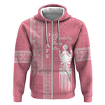 Personalized Adinkra Afro-Akan Culture Zip Hoodie Duafe - Women's Day