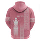 Personalized Adinkra Afro-Akan Culture Zip Hoodie Duafe - Women's Day
