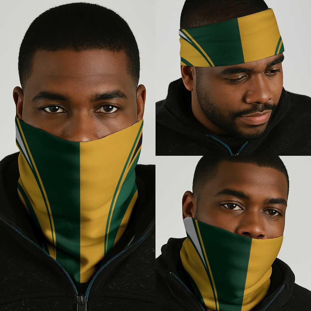 Australia Mix South Africa Rugby Neck Gaiter Wallabies And Springboks - Champions Special Ver - African Pride