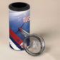 Tuskegee Airmen Red Tails 4 in 1 Can Cooler Tumbler Straighten Up and Fly Right - Blue White - African Pride