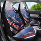 Tuskegee Airmen Red Tails Car Seat Cover Straighten Up and Fly Right - Blue White - African Pride