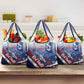 Tuskegee Airmen Red Tails Grocery Bag Straighten Up and Fly Right - Blue White - African Pride