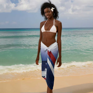 Tuskegee Airmen Red Tails Sarong Straighten Up and Fly Right - Blue White - African Pride