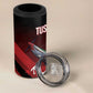 Tuskegee Airmen Red Tails 4 in 1 Can Cooler Tumbler Straighten Up and Fly Right - Black Red - African Pride