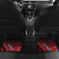Tuskegee Airmen Red Tails Car Mats Straighten Up and Fly Right - Black Red - African Pride