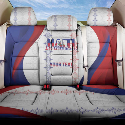 Les Grenadiers Afro-Haiti Personalized Back Car Seat Cover Voodoo Veve Papa Legba - African Pride