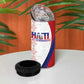 Les Grenadiers Afro-Haiti Personalized 4 in 1 Can Cooler Tumbler Voodoo Veve Papa Legba - African Pride