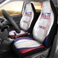 Les Grenadiers Afro-Haiti Personalized Car Seat Cover Voodoo Veve Papa Legba - African Pride