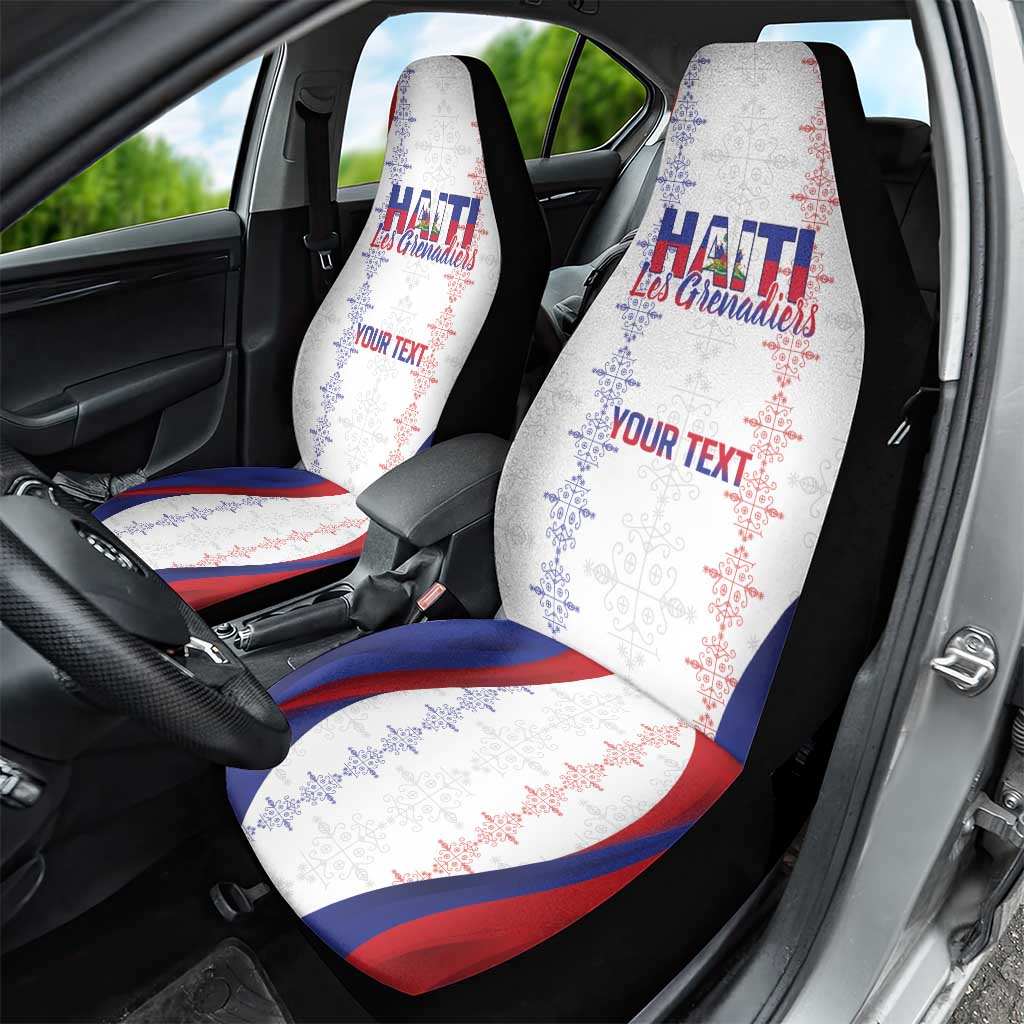 Les Grenadiers Afro-Haiti Personalized Car Seat Cover Voodoo Veve Papa Legba - African Pride
