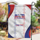 Les Grenadiers Afro-Haiti Personalized Garden Flag Voodoo Veve Papa Legba - African Pride
