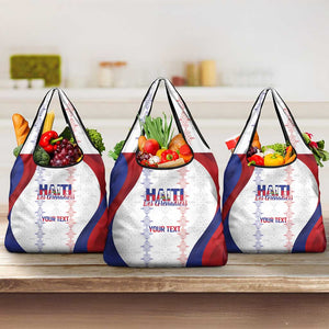 Les Grenadiers Afro-Haiti Personalized Grocery Bag Voodoo Veve Papa Legba - African Pride