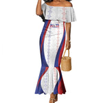 Les Grenadiers Afro-Haiti Personalized Mermaid Dress Voodoo Veve Papa Legba - African Pride