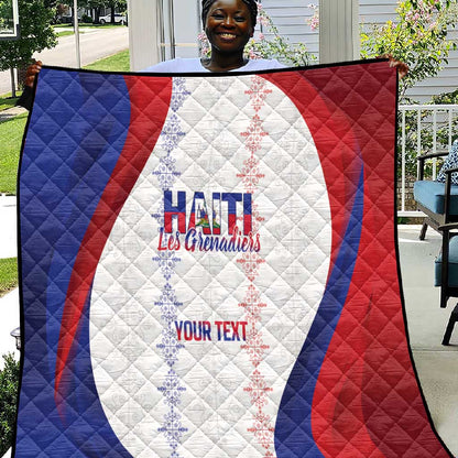 Les Grenadiers Afro-Haiti Personalized Quilt Voodoo Veve Papa Legba - African Pride