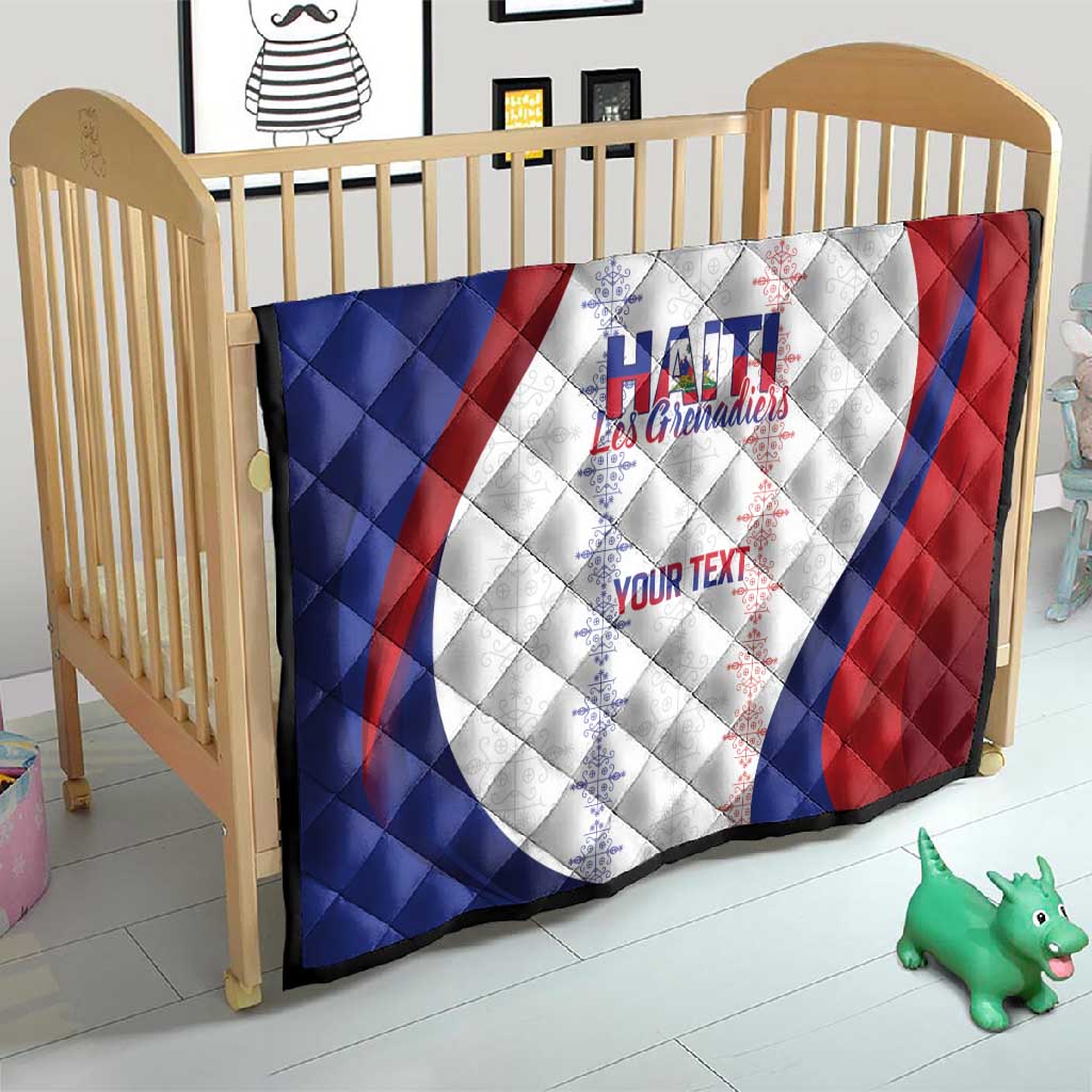 Les Grenadiers Afro-Haiti Personalized Quilt Voodoo Veve Papa Legba - African Pride