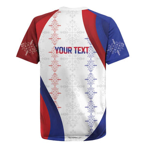 Les Grenadiers Afro-Haiti Personalized Rugby Jersey Voodoo Veve Papa Legba LT7