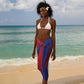 Les Grenadiers Afro-Haiti Personalized Sarong Voodoo Veve Papa Legba - African Pride