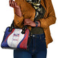 Les Grenadiers Afro-Haiti Personalized Shoulder Handbag Voodoo Veve Papa Legba - African Pride