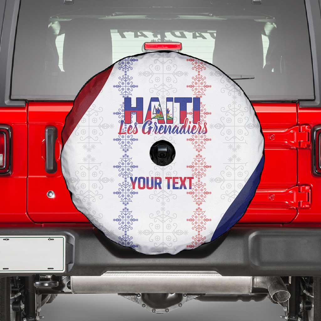 Les Grenadiers Afro-Haiti Personalized Spare Tire Cover Voodoo Veve Papa Legba - African Pride
