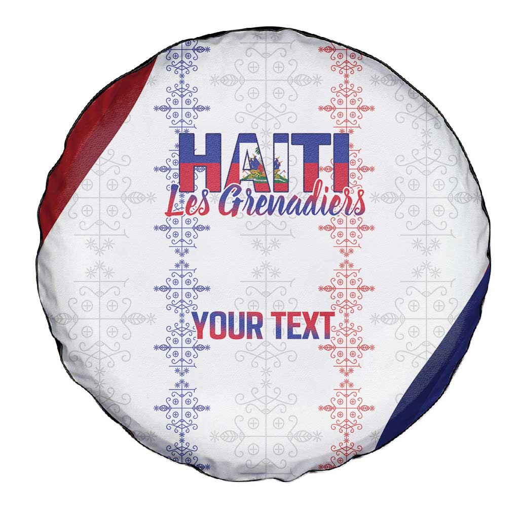 Les Grenadiers Afro-Haiti Personalized Spare Tire Cover Voodoo Veve Papa Legba - African Pride