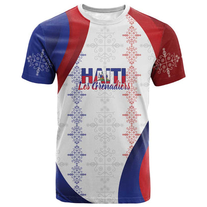 Les Grenadiers Afro-Haiti Personalized T shirt Voodoo Veve Papa Legba LT7