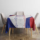 Les Grenadiers Afro-Haiti Personalized Tablecloth Voodoo Veve Papa Legba - African Pride